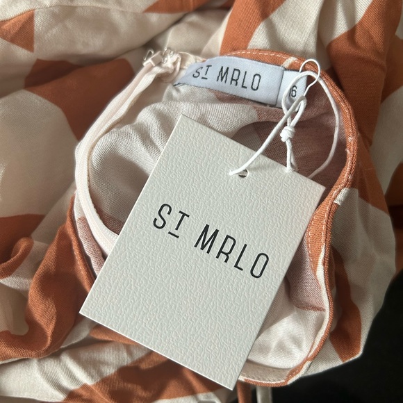 ST MRLO *NWT* Blossom MIDI DRESS AUS 16/US 12 - Picture 6 of 9